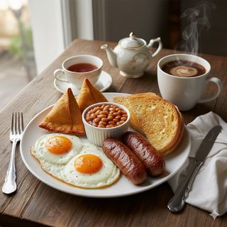 Countryside breakfast