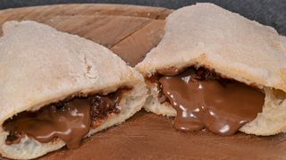 Panzerotto alla Nutella Senza Glutine