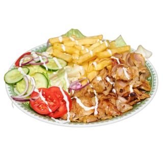 Plato gyros