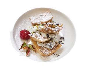 Cannolo siciliano scomposto