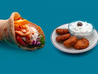 Menù combo pita a scelta e fritto a scelta