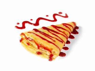 Блины с клубничным джемом (1 шт.)