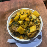 Catfish pepper soup with yam