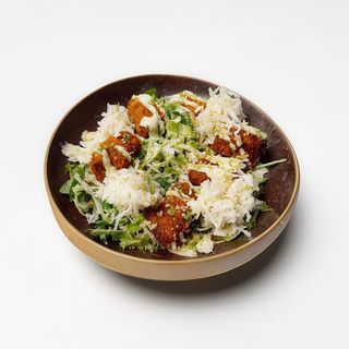 Crispy Tofu Caesar Salad