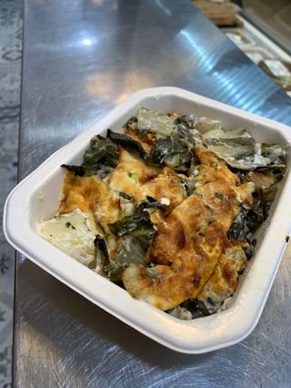 Acelgas a la parmesana