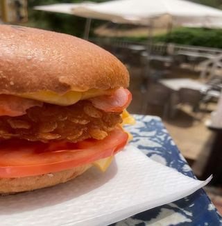 Hamburguesa De Pollo Crispy Chicken