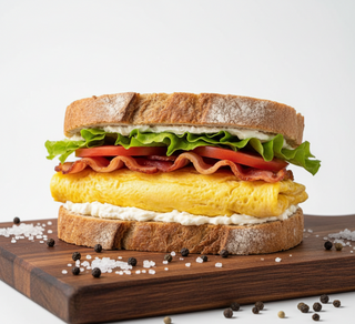 Sandwich cu crema de branza