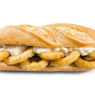 Bocadillo de calamares 