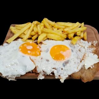 Milanesa A La Caballo De Ternera Black Anguys