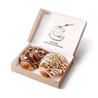 Caja De 2 Croissants Rellenos