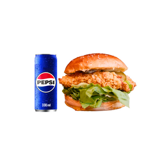 Combo Burger Puișor + Pepsi