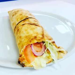 Würstel e patate arrotolata