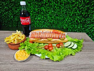 Knapp! BAVARIA UNO PACK + POMFRIT + COCA-COLA 0,5