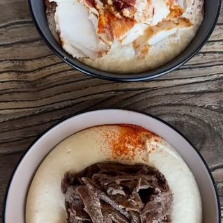 Hummos Tahini Con Carne