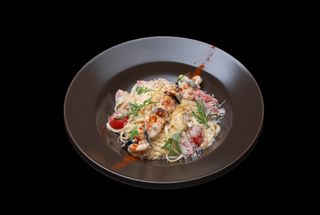 Паста з креветками