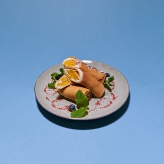 Naleśniki z Mascarpone i Brzoskwinią (2 szt.)