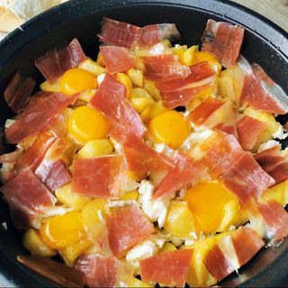 Huevos Rotos Con Jamón