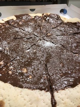 Farinata alla Nutella
