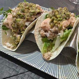Tacos De Ceviche Langostinos