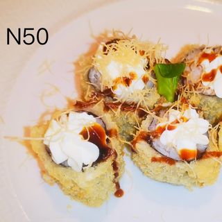 N50. Hosomaki fritto con Philadelphia - 8 pezzi