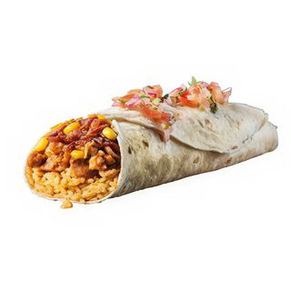 Burrito tejano de carnitas