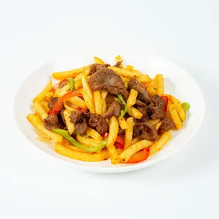 Фри с мясом