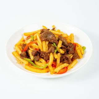 Фри с мясом