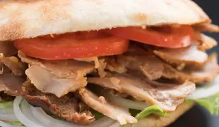 Panino Kebab menù
