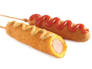 Корн дог с сосиской