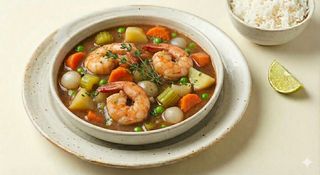 Prawns stew