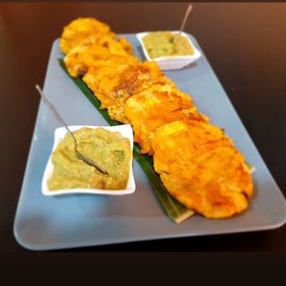Patacón Con Guacamole