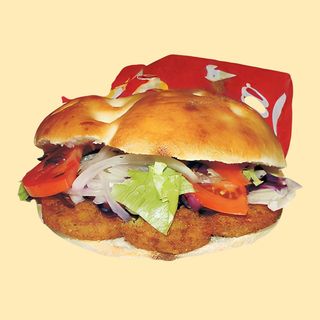 Panino falafel