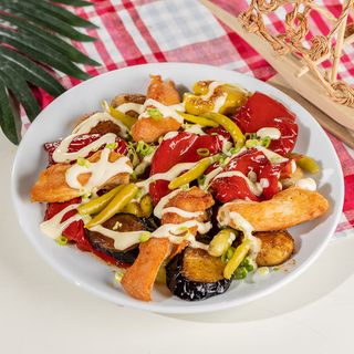 ცხელი მექსიკური სალათი