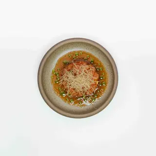 Tartare salmone e agrumi