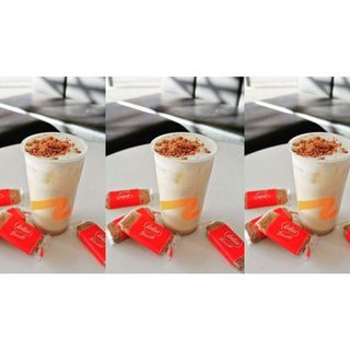 Lotus Biscoff Milk Boba Tea