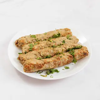 Chicken Seekh Kebab alla griglia - 4 pezzi