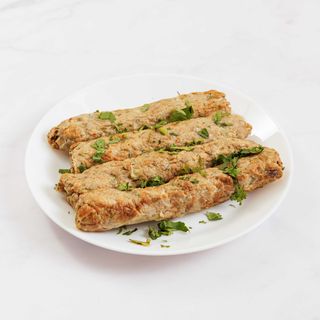 Chicken Seekh Kebab alla griglia - 4 pezzi