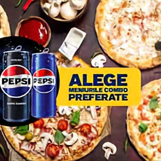 Combo Pizza + Pepsi