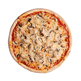 Pizza Pollo e Funghi