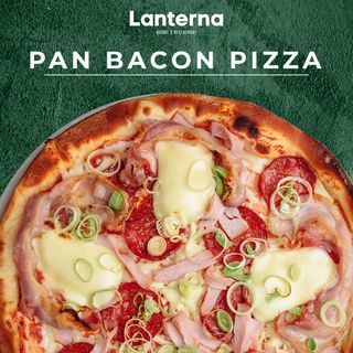 Pan pizza Bacon