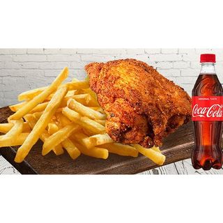 Chips + Chicken Lap + Drink