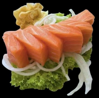 Sashimi de salmón (6 cortes,9mm)