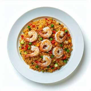 196 Arroz Ku-Batk Con Gambas