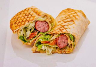 Лаваш з ковбаскою  M