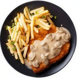 Milanesa Champiñones