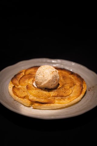 Tarta fina de manzana