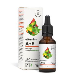Witamina A+E krople 30ml Aura Herbals