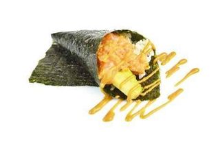 Temaki spicy sake