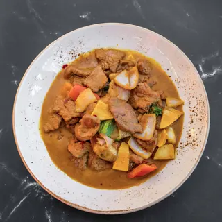 54. Ternera Con Salsa Curry