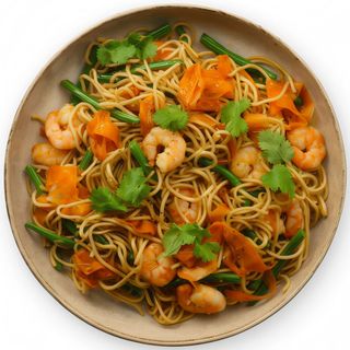 Noodles con Langostino